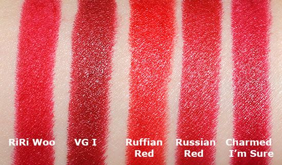 russian red vs viva glam 1